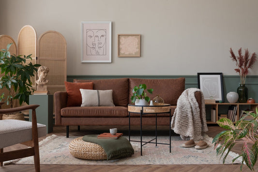 living amenajat in stil vintage