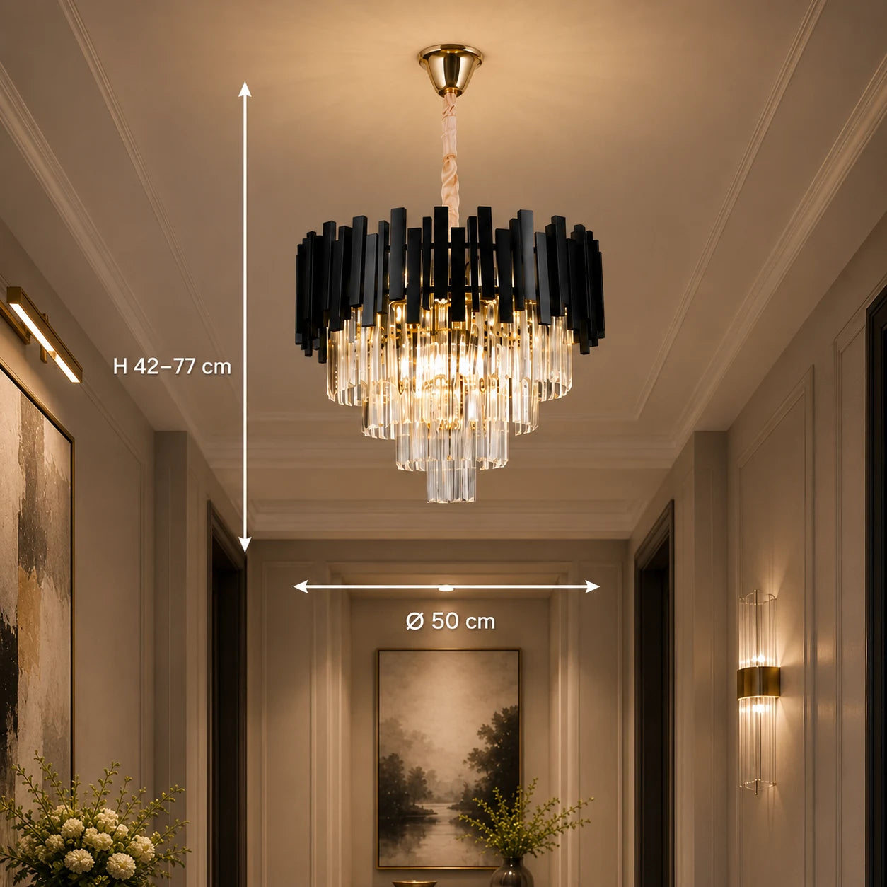 BLOIS Kryształowy żyrandol Elegance 8xE14, średnica 50cm, czarny, regulowana wysokość - 01_CC110:500BK.png