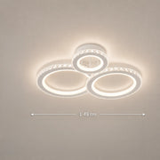 Żyrandol LED z pilotem i kryształem NOVA ROTONDA RGB 75W, 3 koła, światło zimne/ciepłe/neutralne, możliwość przyciemniania, biały - 01_LT073-3WH.png