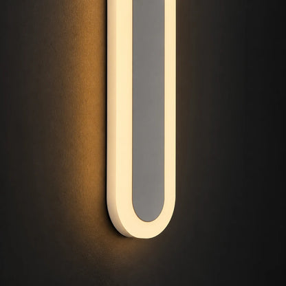 SUHA Zewnętrzny kinkiet LED, długość 60 cm, 8 W, IP65, metal, liniowy, biały - 04_AX201-600WH.png