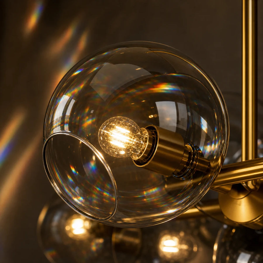 Żyrandol Globe, MODEST Grand, 8xE27, Złoty, Metal - 05_LC809-8.png