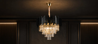 Żyrandol Kryształowy BLOIS Eleganza 8xE14, średnica 50cm, Czarny, Regulowana Wysokość - 2000x900_CC110:500BK.jpg