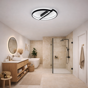 Żyrandol LED z pilotem VECTOR ARCUS 52W, 2 elementy, światło zimne/ciepłe/neutralne, możliwość przyciemniania, czarne Żyrandole LED z pilotem Domyślny tytuł Alessandro Design