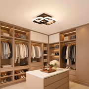 Żyrandol LED VERTEX Matrix nakładające się diamenty, metalowe ramki, 24W, 2 diamenty, światło zimne/ciepłe/neutralne 3000K/4000K/6000K, czarny, metalowy i silikonowy żyrandol LED domyślny tytuł Alessandro Design