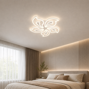 Żyrandol LED z pilotem LILY 86W, 5 elementów, światło zimne/ciepłe/neutralne, możliwość przyciemniania, biały Żyrandol LED z pilotem Domyślny tytuł Alessandro Design