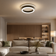 MODERN Żyrandol LED 25W, średnica 20cm, okrągły, światło zimne/ciepłe/neutralne, czarne żyrandole LED Domyślny tytuł Alessandro Design