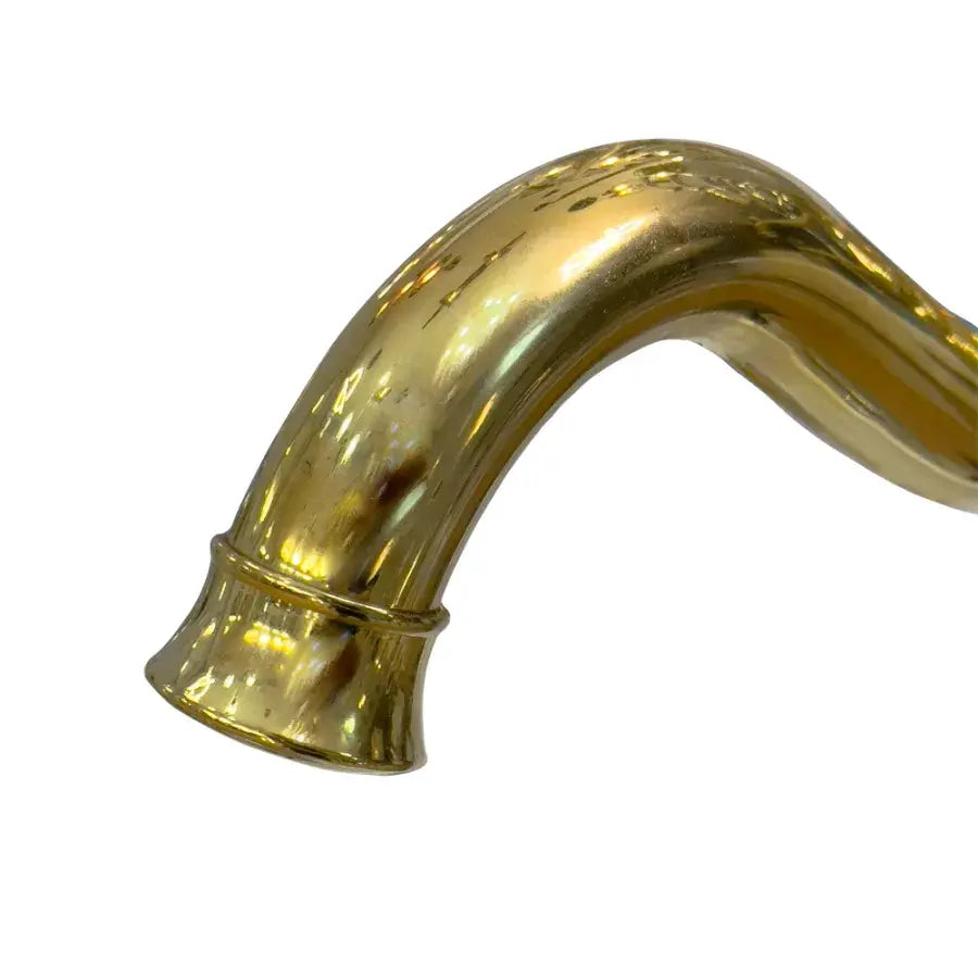 Bateria umywalkowa, mosiądz sanitarny, złoto, baterie łazienkowe WZY/321 Domyślny tytuł Alessandro Design