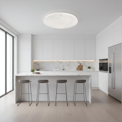 Lampa sufitowa LED 35 cm, 31W, 3000K / 4000K / 6000K, biała, metalowa i akrylowa Lampa sufitowa LED Domyślny tytuł Alessandro Design