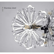 Żyrandol kryształowy PETERHOF Petito, 13xG4, średnica 52 cm, czarne nowoczesne żyrandole Domyślny tytuł Alessandro Design