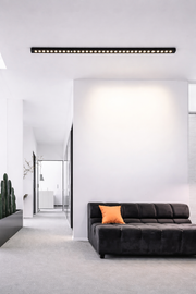 Proiector LED Liniar Aplicat Grilă 35W, Lumina Neutra 4000k, 35 surse, 94x3.5x6.5 cm Plafoniere LED Default Title Alessandro Design
