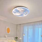 Żyrandol LED EARTH 41W, średnica 30cm, światło zimne/ciepłe/neutralne, niebieskie żyrandole LED tytuł domyślny Alessandro Design
