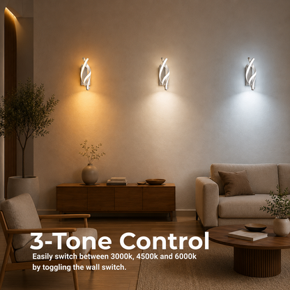 Kinkiet LED Reid 13W, światło zimne/ciepłe/neutralne, białe Kinkiety wewnętrzne Tytuł domyślny Alessandro Design