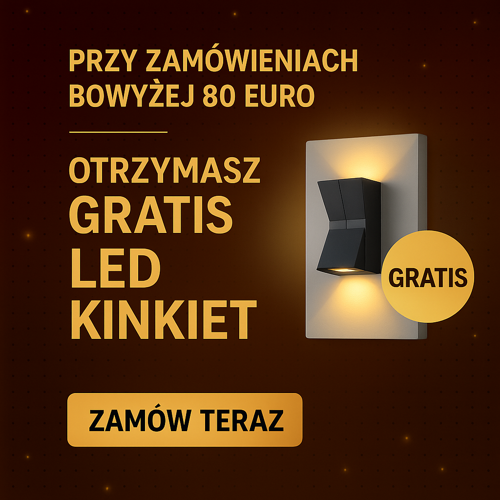 prezent 400 ron zastosuj klucz podłogowy LED