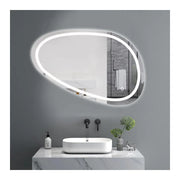 Lustro LED, 80x45cm, Disegno Touch Marcello, System odmgławiania, Lustra Dimabila Korman E Domyślny tytuł Alessandro Design