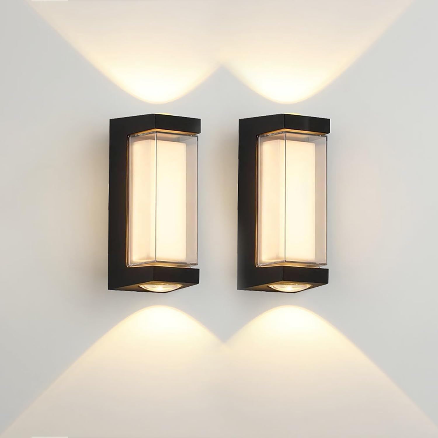 Kinkiet zewnętrzny LED AX151BK 8W Czarny Kinkiet zewnętrzny Tytuł domyślny Alessandro Design