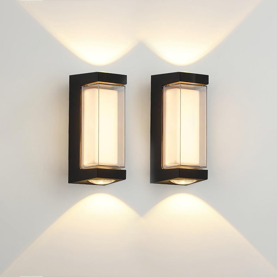 Kinkiet zewnętrzny LED AX151BK 8W Czarny Kinkiet zewnętrzny Tytuł domyślny Alessandro Design