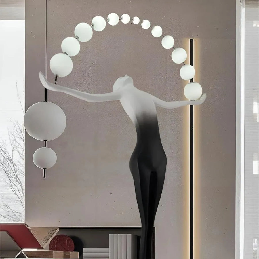 Lampa podłogowa LED Amato 24W 4000K Black Metal Veioze i lampa podłogowa Domyślny tytuł Alessandro Design