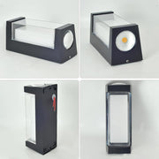 Kinkiet zewnętrzny LED AX151BK 8W Czarny Kinkiet zewnętrzny Tytuł domyślny Alessandro Design
