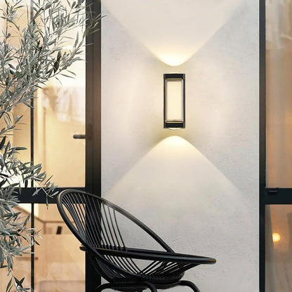 Kinkiet zewnętrzny LED AX151BK 8W Czarny Kinkiet zewnętrzny Tytuł domyślny Alessandro Design