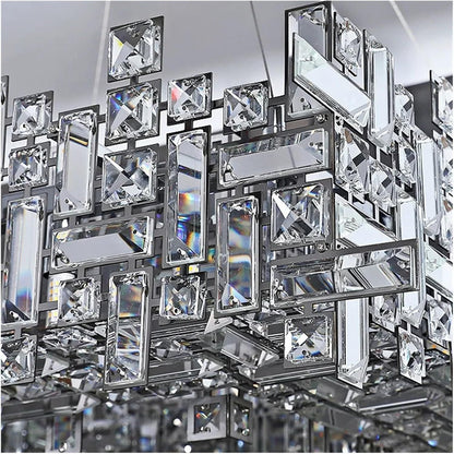 Candelabru Cristal NEXORA Eleganza, 10xE14, Diametru 50cm, Auriu Lucios, Inaltime Reglabila, Design Elegant Candelabre Cristal Default Title Alessandro Design