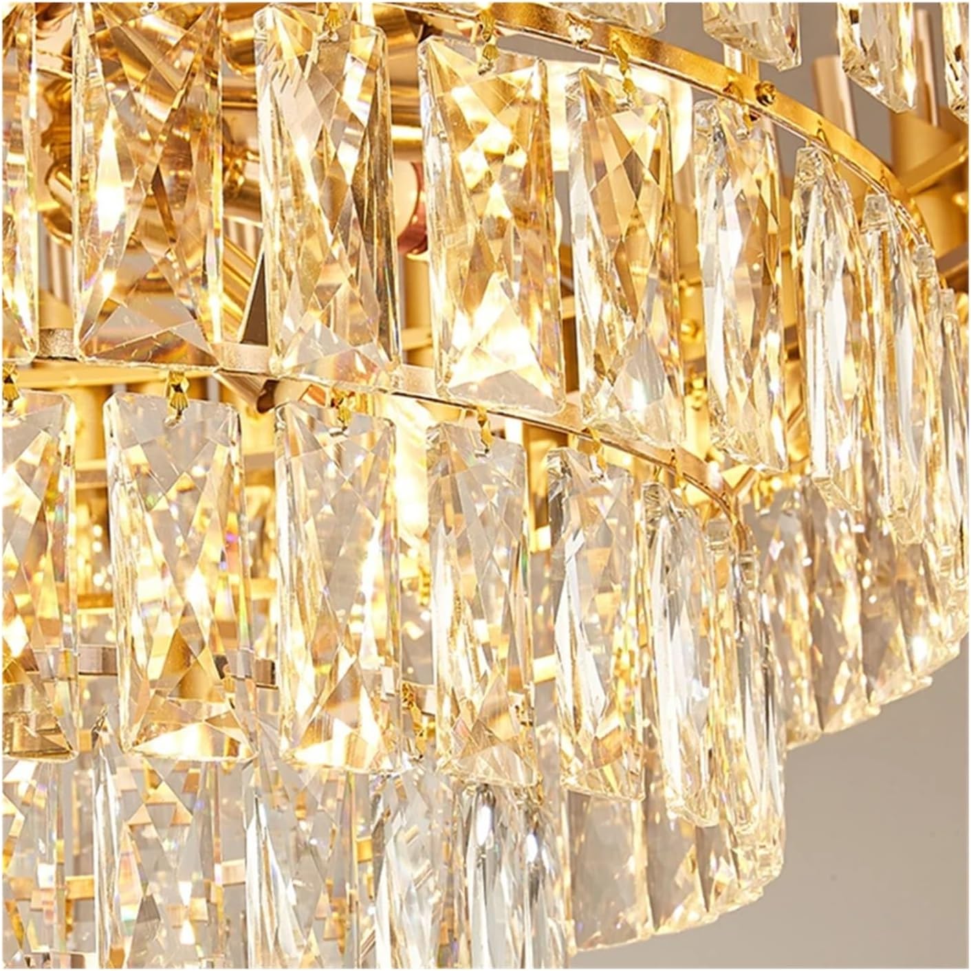 Candelabru Cristal VERSAILLES Supremo, CC900/800GD, 12xE14, Diametru 80cm, Auriu Lucios, Inaltime Reglabila, Metal si Cristal Candelabre Cristal Default Title Alessandro Design