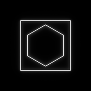 Kinkiet LED Hexagon o strukturze plastra miodu 1050 mm x 1200 mm