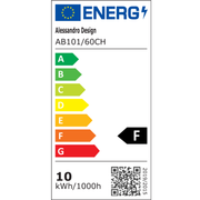 Aplica LED BALATON, 10W, liniara, lumina Calda/ Neutra/ Rece, Crom Lucios Aplice de Interior Default Title Alessandro Design