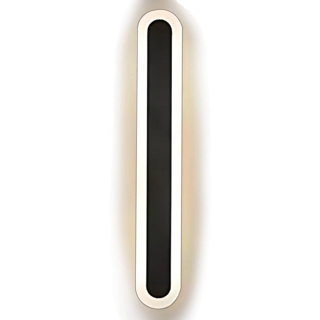 SUHA Zewnętrzny kinkiet LED, długość 30 cm, 4 W, IP65, metal, liniowy, czarny kinkiety zewnętrzne Domyślny tytuł Alessandro Design