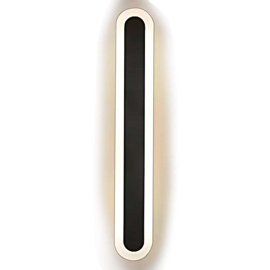 SUHA Zewnętrzny kinkiet LED, długość 30 cm, 4 W, IP65, metal, liniowy, czarny kinkiety zewnętrzne Domyślny tytuł Alessandro Design
