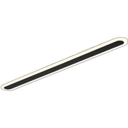 SUHA Zewnętrzny kinkiet LED, długość 50 cm, 6 W, IP65, metal, liniowy, czarny kinkiet zewnętrzny Domyślny tytuł Alessandro Design