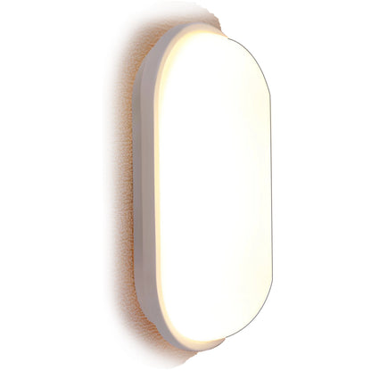 Kinkiet zewnętrzny LED AX320/218WH, ciepłe światło 3000K, IP65, biały, metalowy kinkiet zewnętrzny tytuł domyślny Alessandro Design