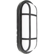 Kinkiet zewnętrzny LED AX321/218BK, IP65, biały i czarny Kinkiety zewnętrzne Nazwa domyślna Alessandro Design