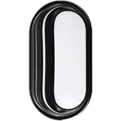 Zewnętrzny kinkiet LED AX322/270BK, ciepłe światło 3000k, IP65, czarno-białe kinkiety zewnętrzne Domyślny tytuł Alessandro Design