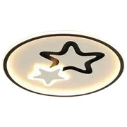 Żyrandol LED z pilotem EMELIANA 57W, gwiazda, światło zimne/ciepłe/neutralne, możliwość przyciemniania, czarne Żyrandole LED z pilotem Domyślny tytuł Alessandro Design