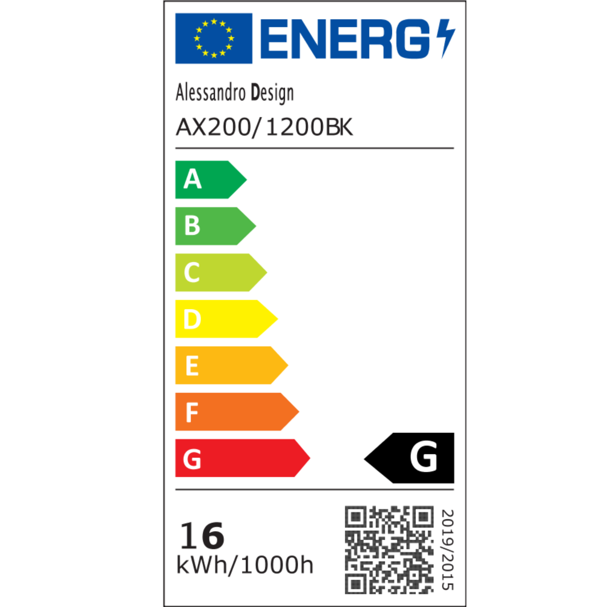 Kinkiet zewnętrzny LED Mack, długość 120 cm, 16 W, IP65, metal, liniowy, czarny Kinkiety zewnętrzne Domyślny tytuł Alessandro Design