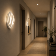 Lampa LED ORCHID 15W Płatek Zimne/Ciepłe/Neutralne Światło Akrylowe Metalowe Białe