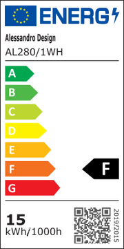 Kinkiet LED ORCHID 15W płatek zimne/ciepłe/neutralne światło akrylowe metalowe białe kinkiety wewnętrzne domyślny tytuł Alessandro Design