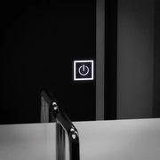 Prostokątne lustro LED, 60x80cm, Getame Touch Simple Lustro LED Domyślny tytuł Alessandro Design