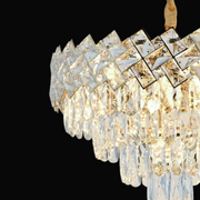 Żyrandol Kryształowy WINDSOR Nobile 5xE14, Średnica 39cm, Błyszczące Złoto, Regulowana Wysokość Żyrandole Kryształowe Domyślny Tytuł Alessandro Design