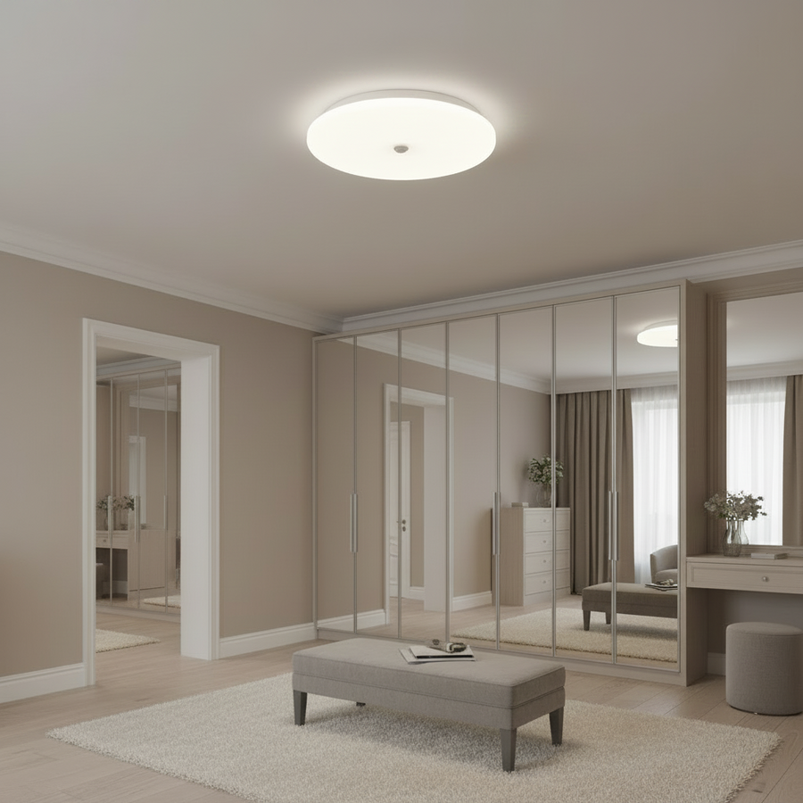 Lampa sufitowa LED PL200/17R 24W Zimne światło 6000k Biała