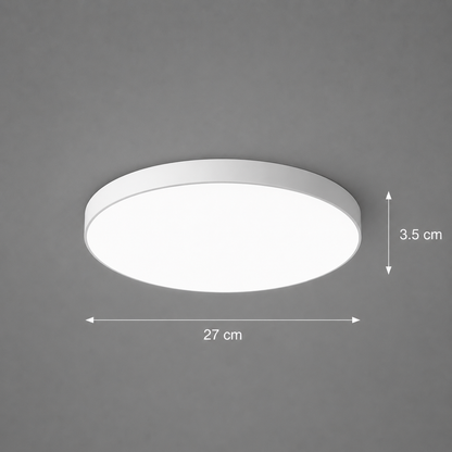 Lampa sufitowa LED SOLIS 27cm 20W Zimne światło, Biała