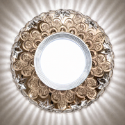 Spot LED ORBITA, 5W, Rotund, Lumina Rece/ Calda, Bronz Antichizat, Rasina si Sticla Spot LED Default Title Alessandro Design