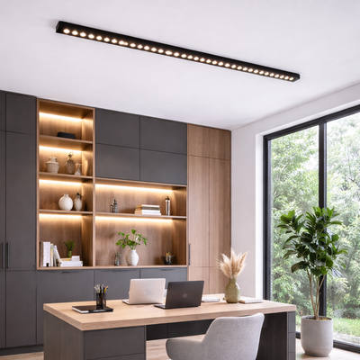 Alethea 24W RGB Zewnętrzny liniowy reflektor LED Srebrny