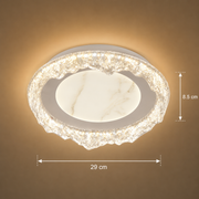 Żyrandol LED DAIRA Petito, 50W, średnica 29cm, światło ciepłe/neutralne/zimne, biały
