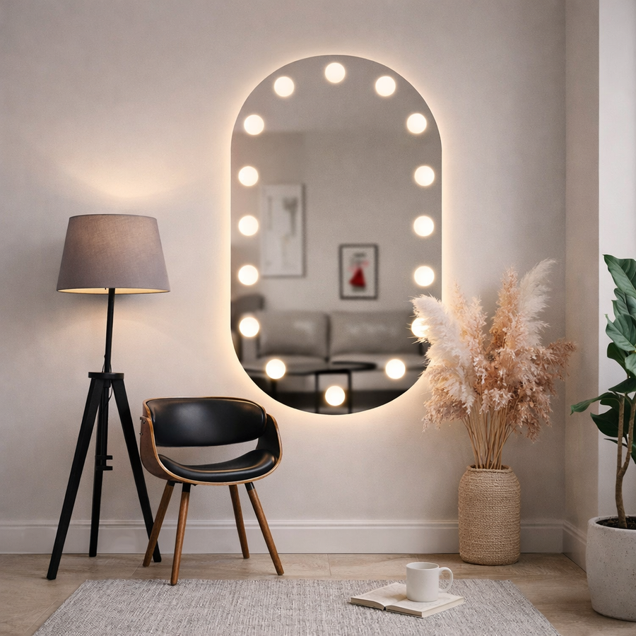 Lustrzany system odmgławiacza LED Touch Infinitium 60X80cm Lustra Korman E Domyślny tytuł Alessandro Design