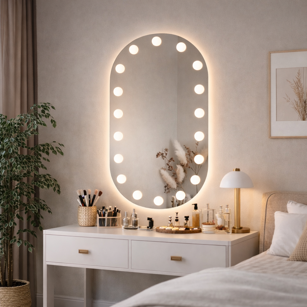 Lustrzany system odmgławiacza LED Touch Infinitium 60X80cm Lustra Korman E Domyślny tytuł Alessandro Design