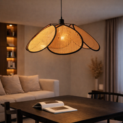 Żyrandol w stylu vintage 1xE27, stodoła, średnica 80cm, drewno i metal, brązowe żyrandole w stylu vintage domyślny tytuł Alessandro Design