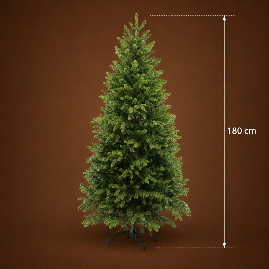 Brad Artificial EIS, 180 cm, 545 vârfuri, Verde