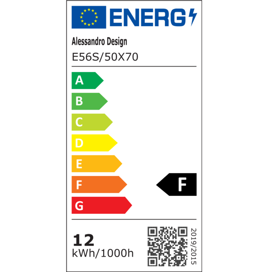 Organiczne lustro LED 50x70 cm, forma dotykowa, system odmgławiania, ściemniane lustra Korman E domyślny tytuł Alessandro Design