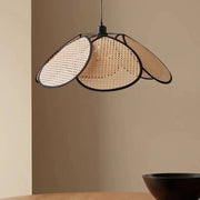 Żyrandol w stylu vintage 1xE27, stodoła, średnica 80cm, drewno i metal, brązowe żyrandole w stylu vintage domyślny tytuł Alessandro Design